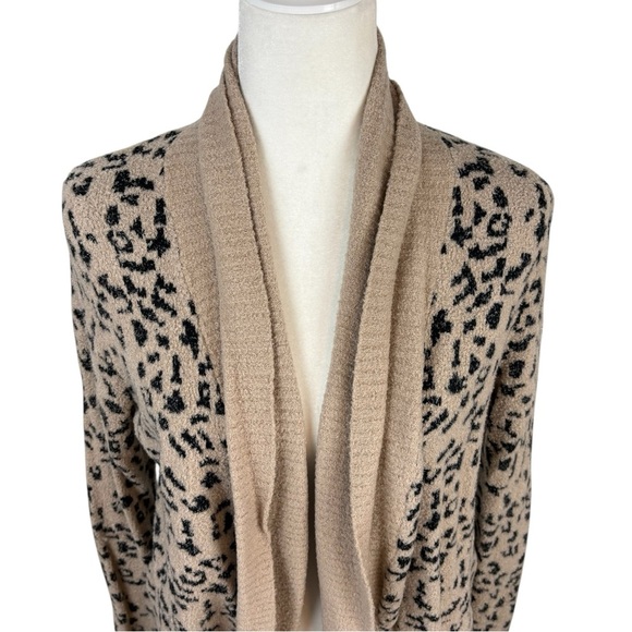 Rachel Zoe Cheetah Print Cardigan Size M - Picture 3 of 7